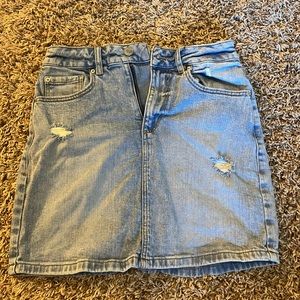 Garage Jean skirt